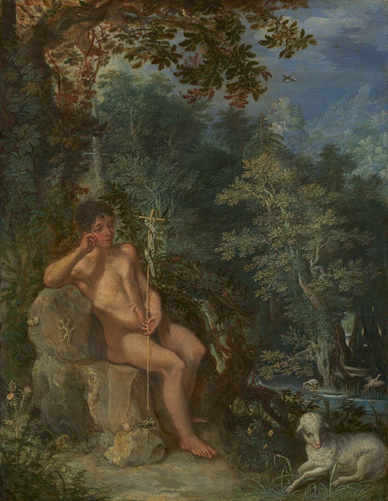 Saint Jean-Baptiste dans le désert (Chicago) - Adam Elsheimer