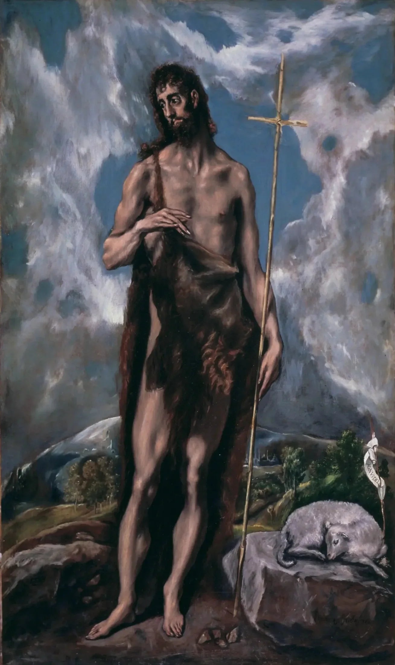 Saint Jean Baptiste - El Greco image 1 tableau peint à l’huile sur toile
