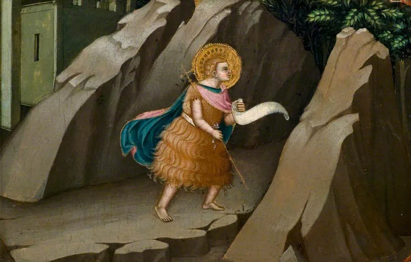 Saint Jean-Baptiste entrant dans le désert - Lorenzo Monaco