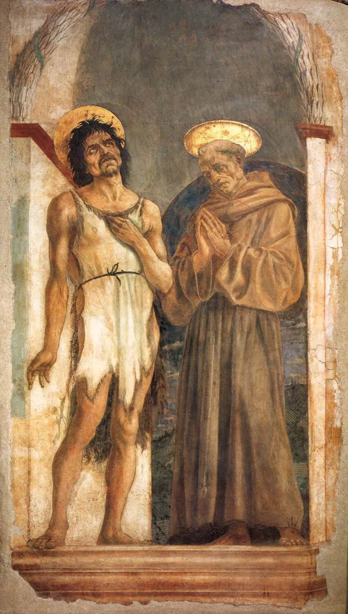 saint Jean-Baptiste et saint François - Domenico Veneziano