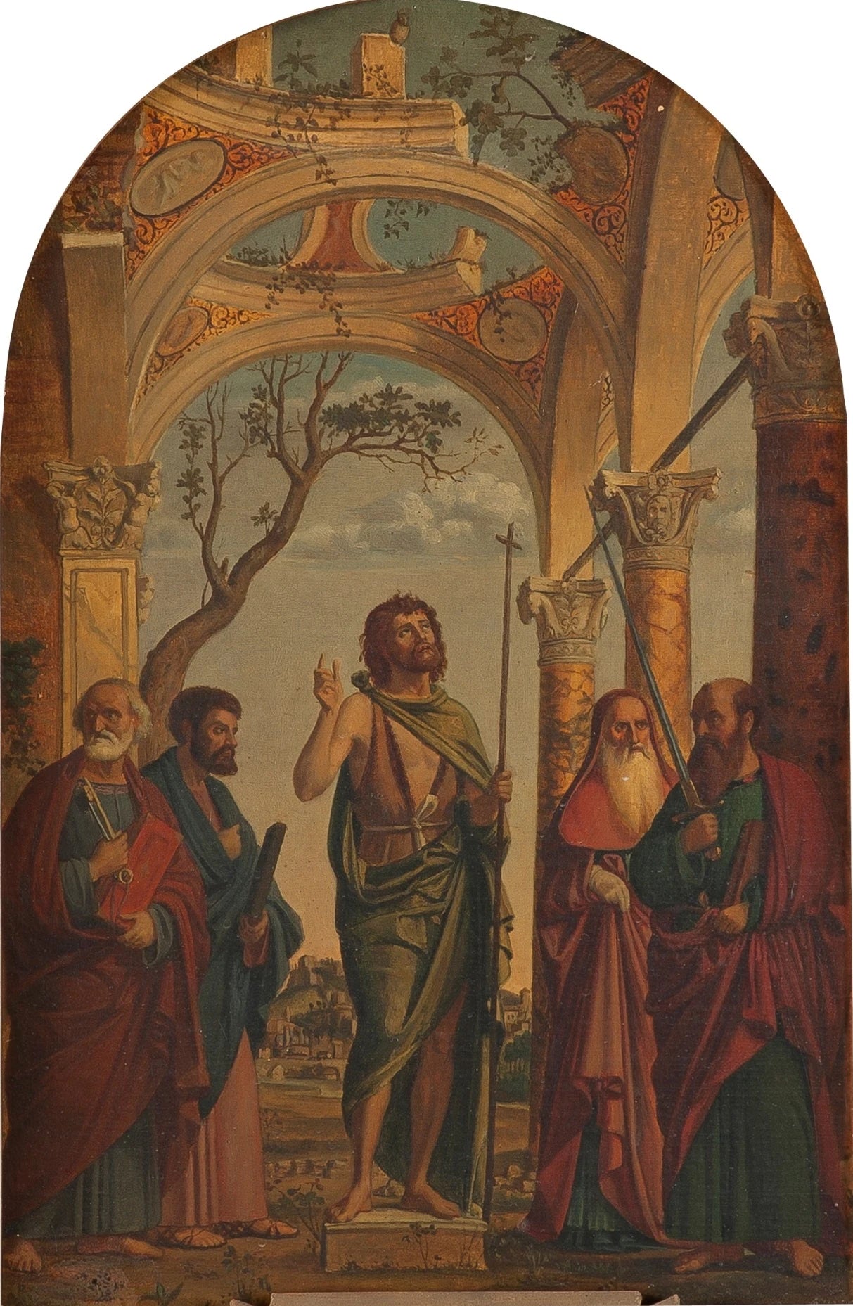 Saint Jean-Baptiste et les saints - Joaquim Espalter Rull