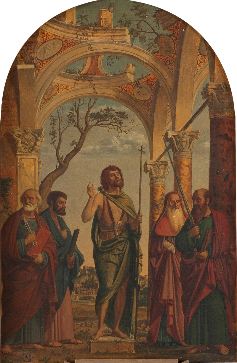 Saint Jean-Baptiste et les saints - Joaquim Espalter Rull