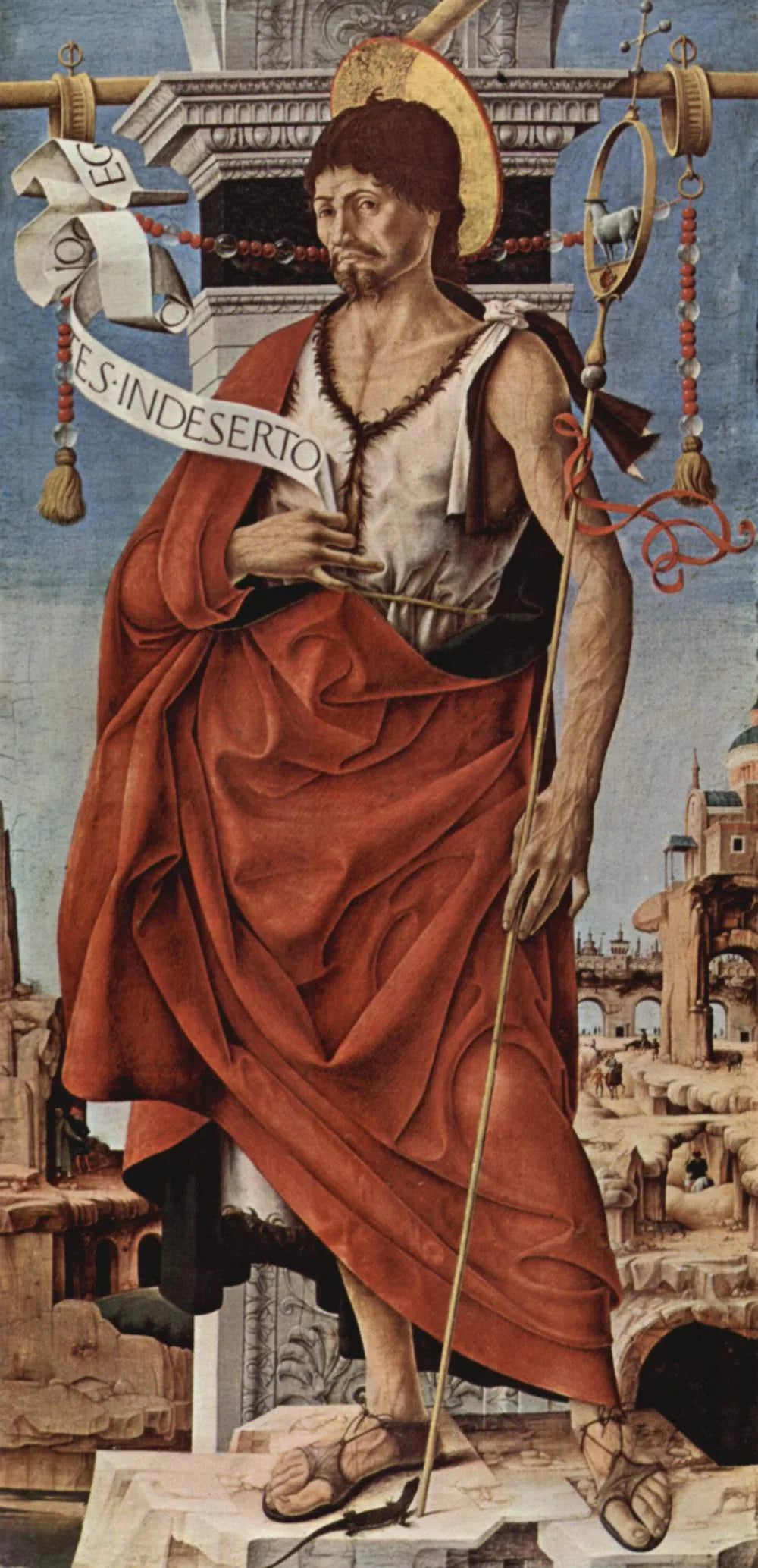 Saint Jean-Baptiste - Francesco del Cossa image 1 reproduction réalisée par Alpha Reproduction