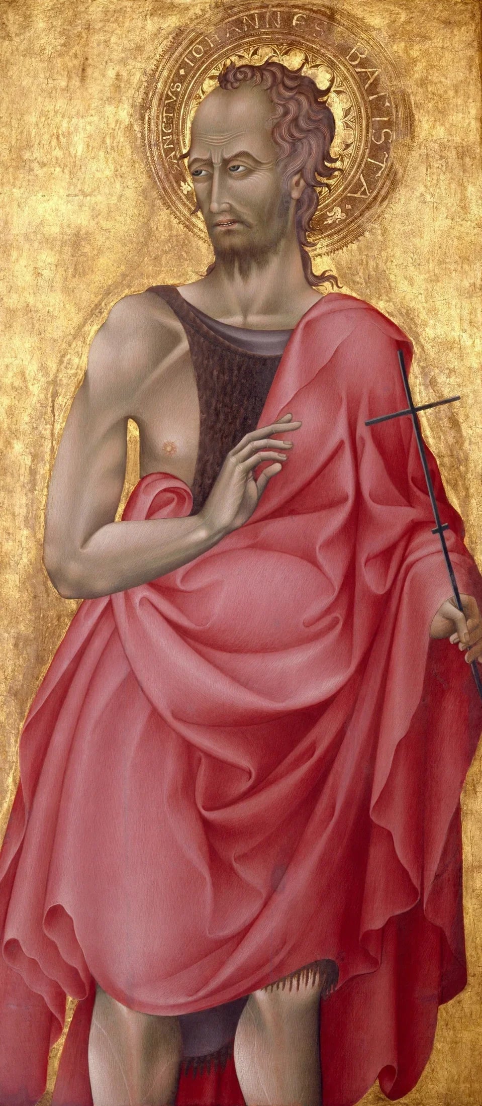 Saint Jean-Baptiste - Giovanni di Paolo image 1 copie de tableau peinte à la main