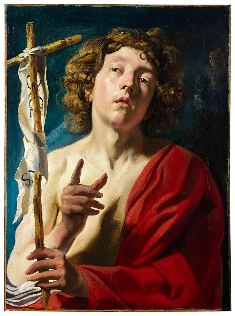 Saint Jean-Baptiste - Jacob Jordaens image 1 copie de tableau peinte à la main