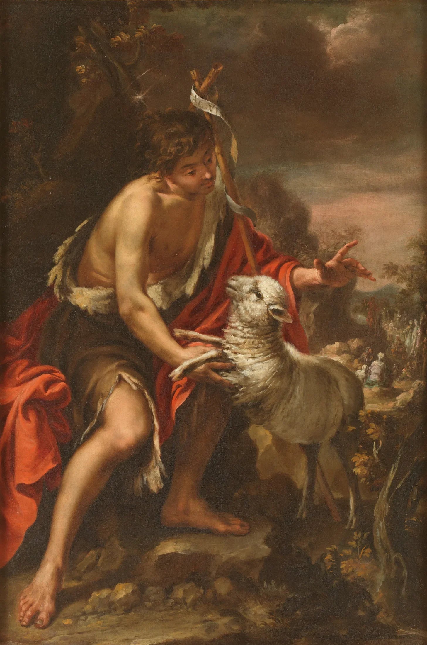 Saint Jean-Baptiste - Juan de Valdés Leal image 1 reproduction réalisée par Alpha Reproduction