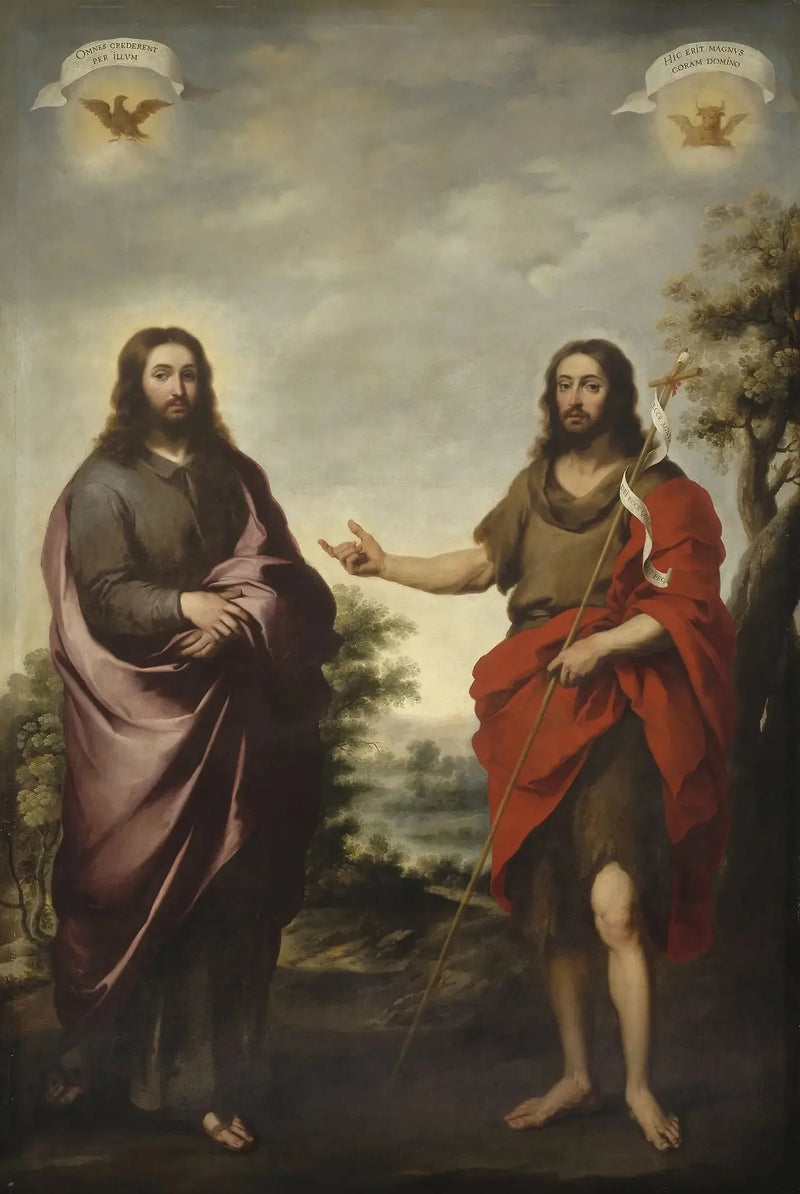 Saint Jean-Baptiste montrant le Christ - Bartolomé Esteban Murillo