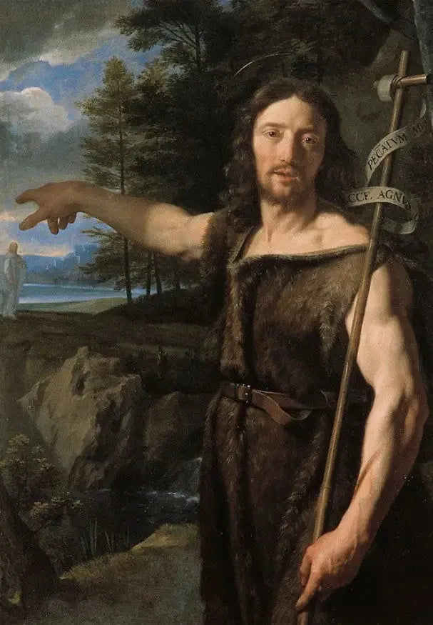 Saint Jean-Baptiste - Philippe de Champaigne image 1 copie de tableau peinte à la main