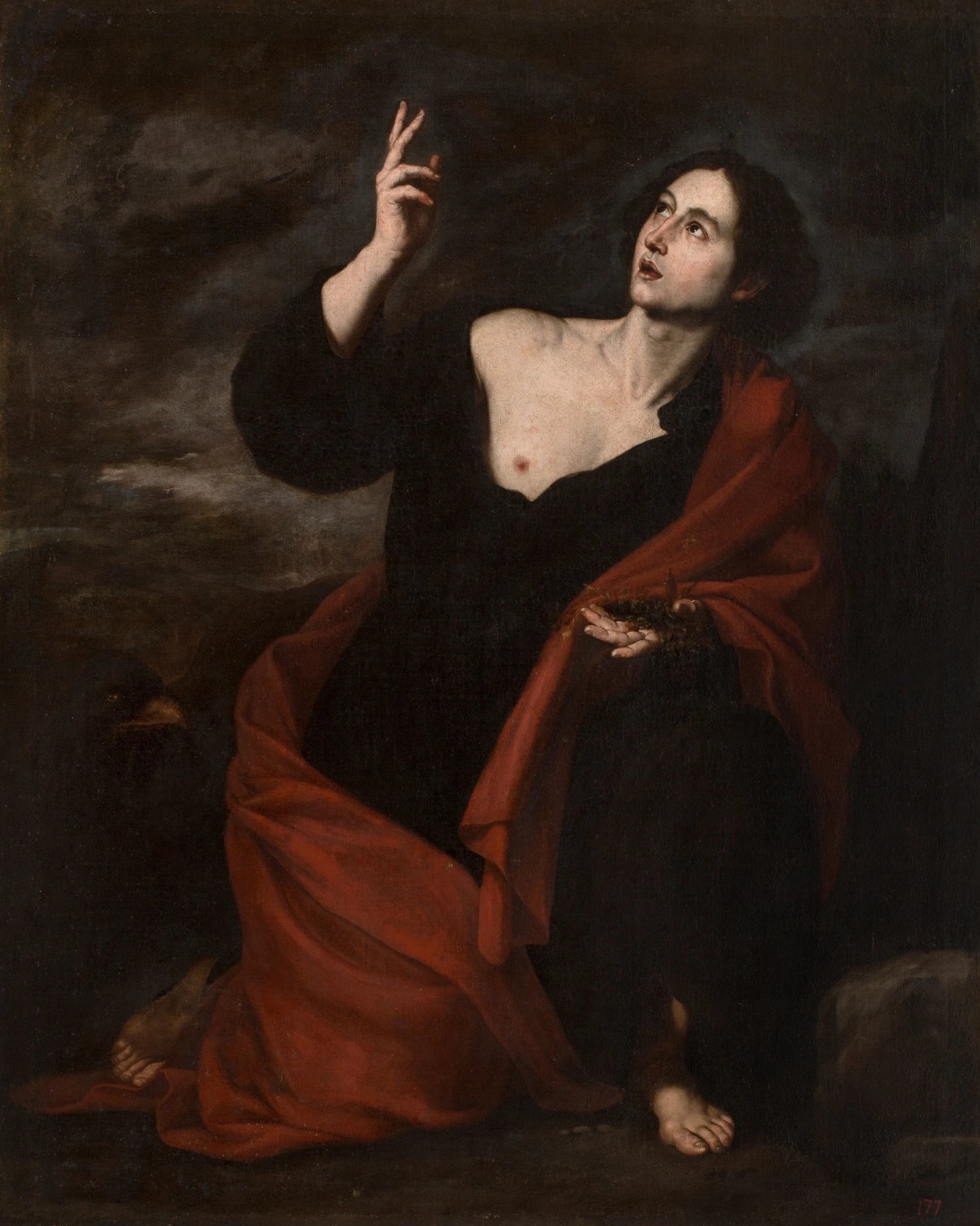 Saint Jean l'Évangéliste à Patmos - José de Ribera