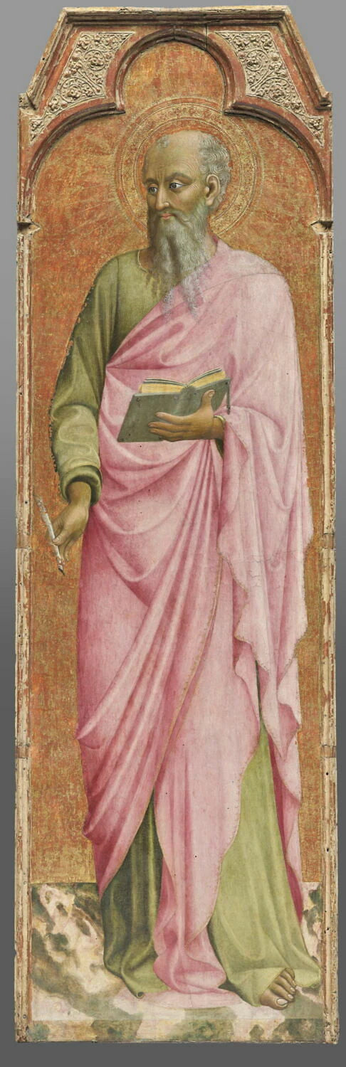 Saint Jean l'Évangéliste - Sassetta (Stefano di Giovanni, dit)