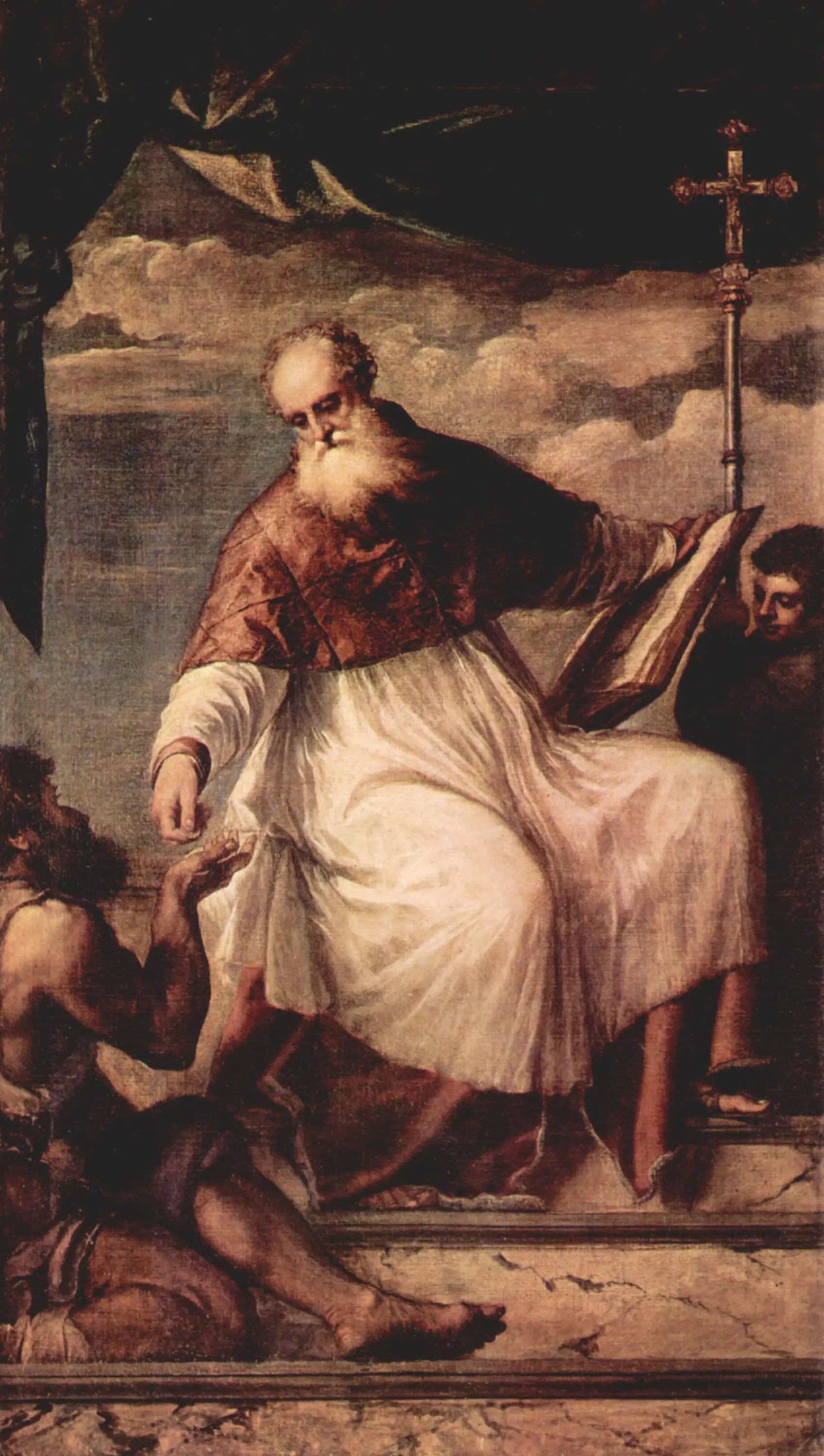 Saint Jean l'Aumônier - Titian image 1 reproduction réalisée par Alpha Reproduction