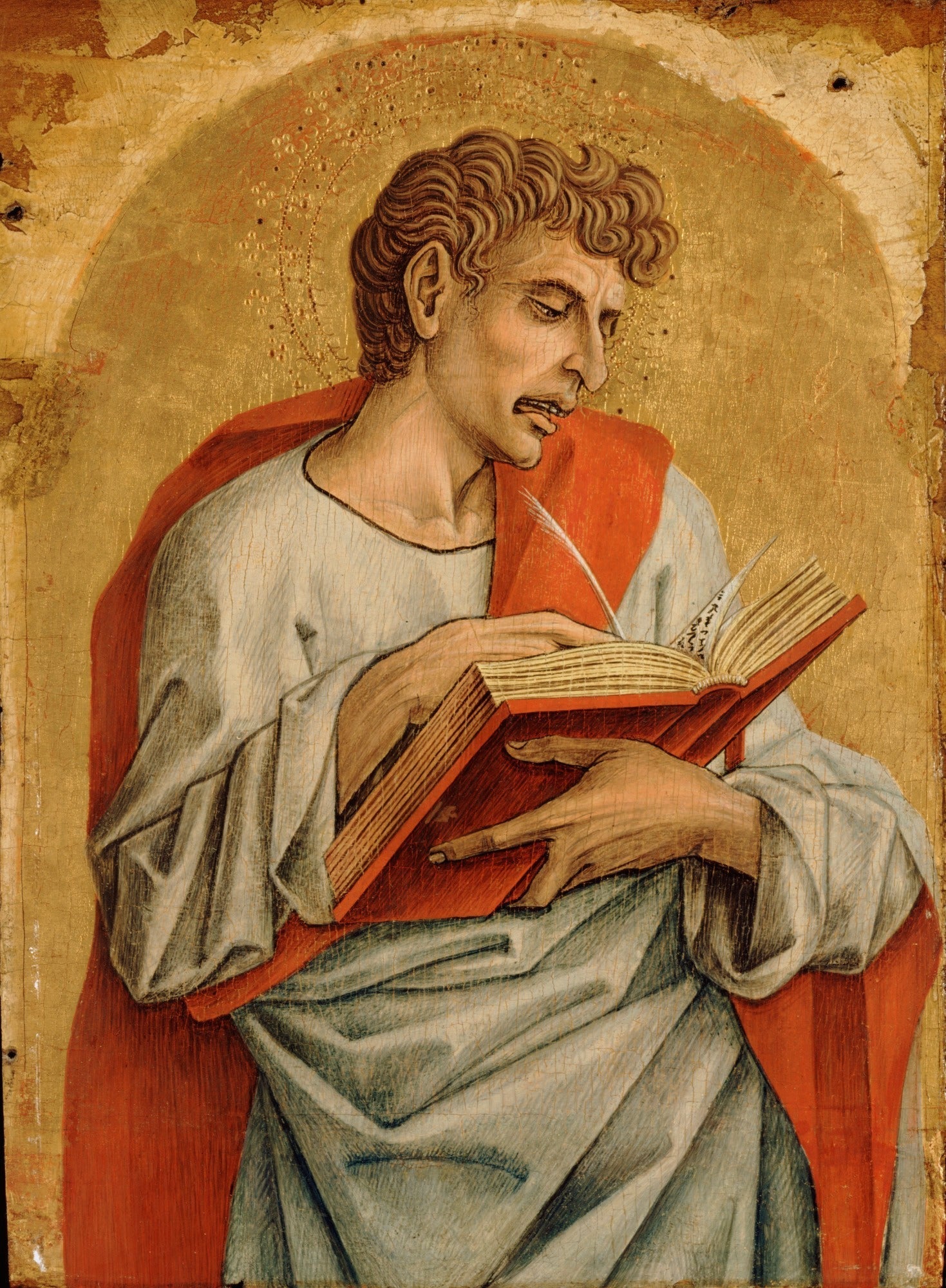 Saint Jean l'Évangéliste - Carlo Crivelli image 1 copie peinte à la main à l’huile