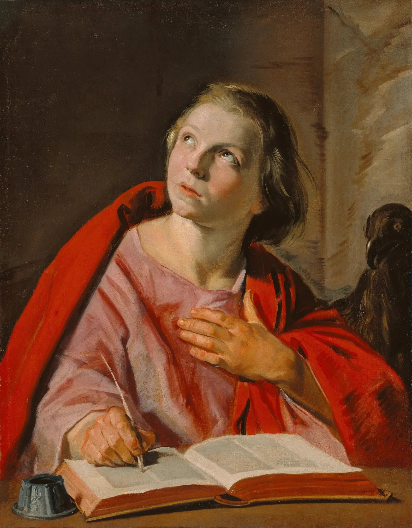 Saint Jean l'Évangéliste - Frans Hals image 1 copie peinte à la main à l’huile