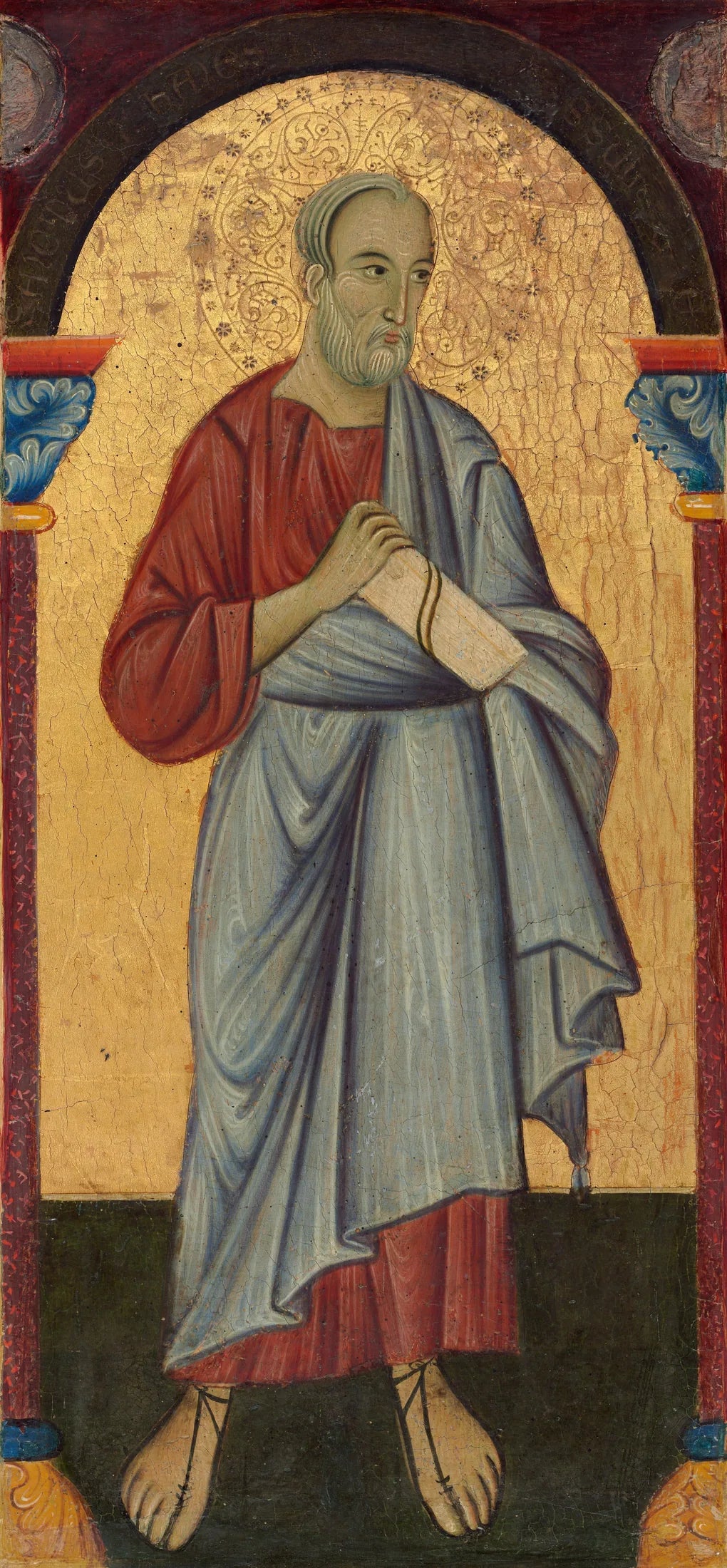 Saint Jean l'Évangéliste - Master of Saint Francis image 1 reproduction d’œuvre d’art à l’huile