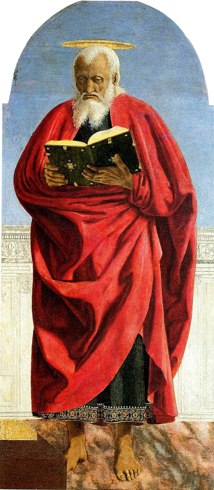 Saint Jean l'Évangéliste - Piero della Francesca image 1 copie peinte à la main à l’huile