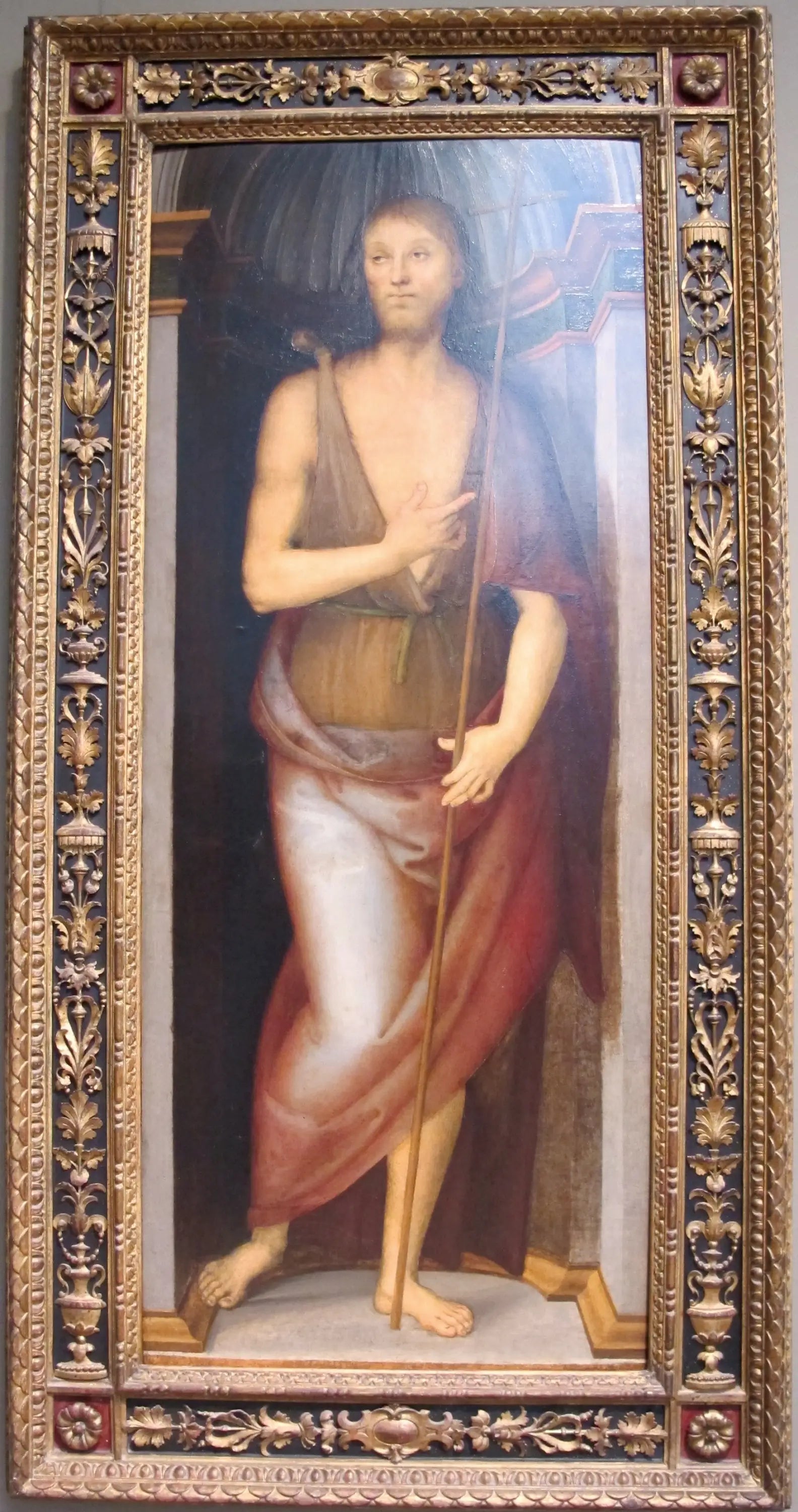 Saint-Jean - Pietro Perugino image 1 copie peinte à la main à l’huile