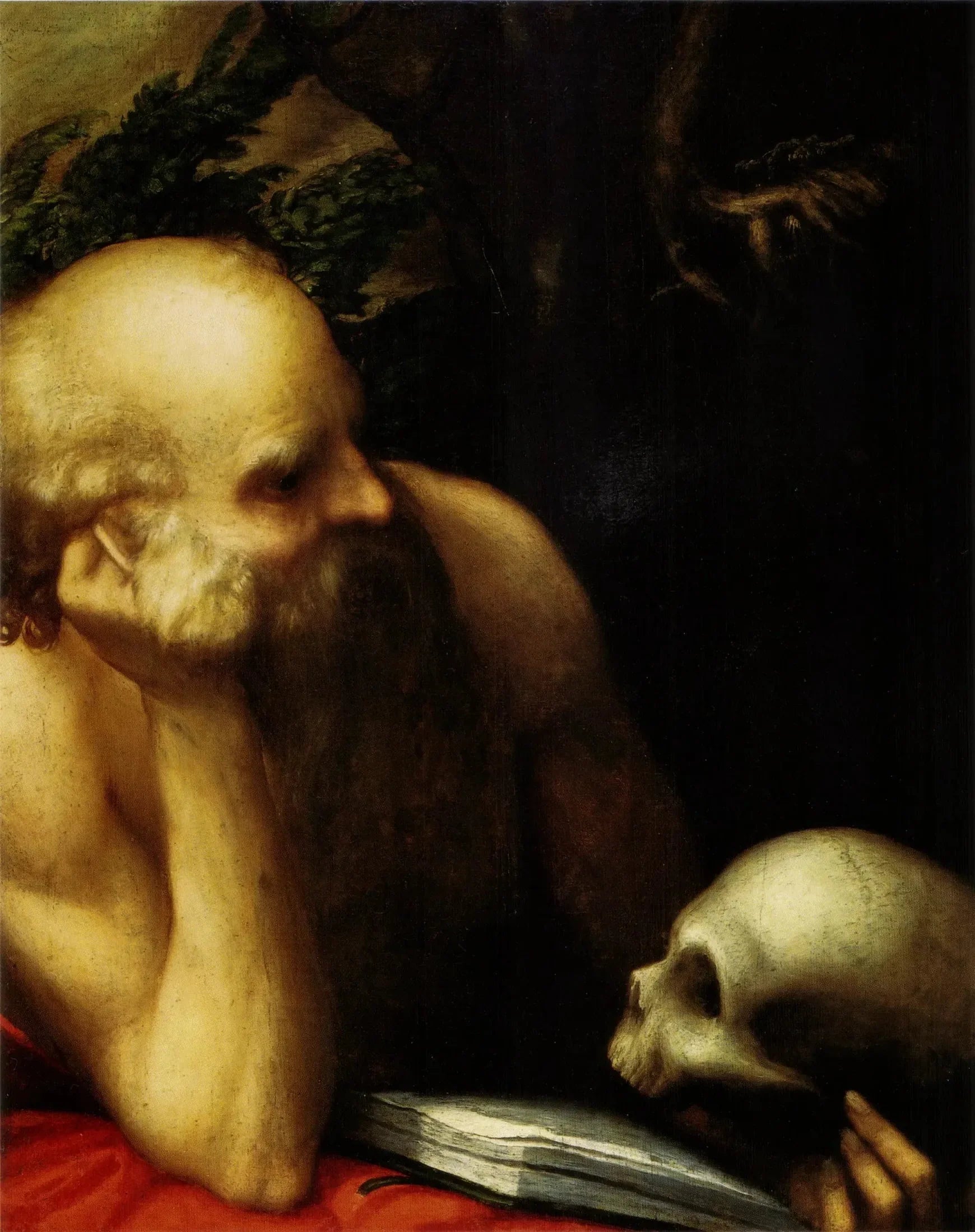 Saint-Jérôme - Antonio da Correggio image 1 tableau peint à l’huile sur toile