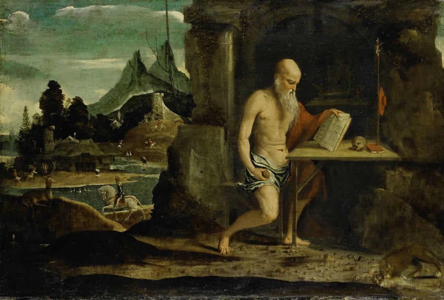 Saint Jérôme - Bernardino da Asola