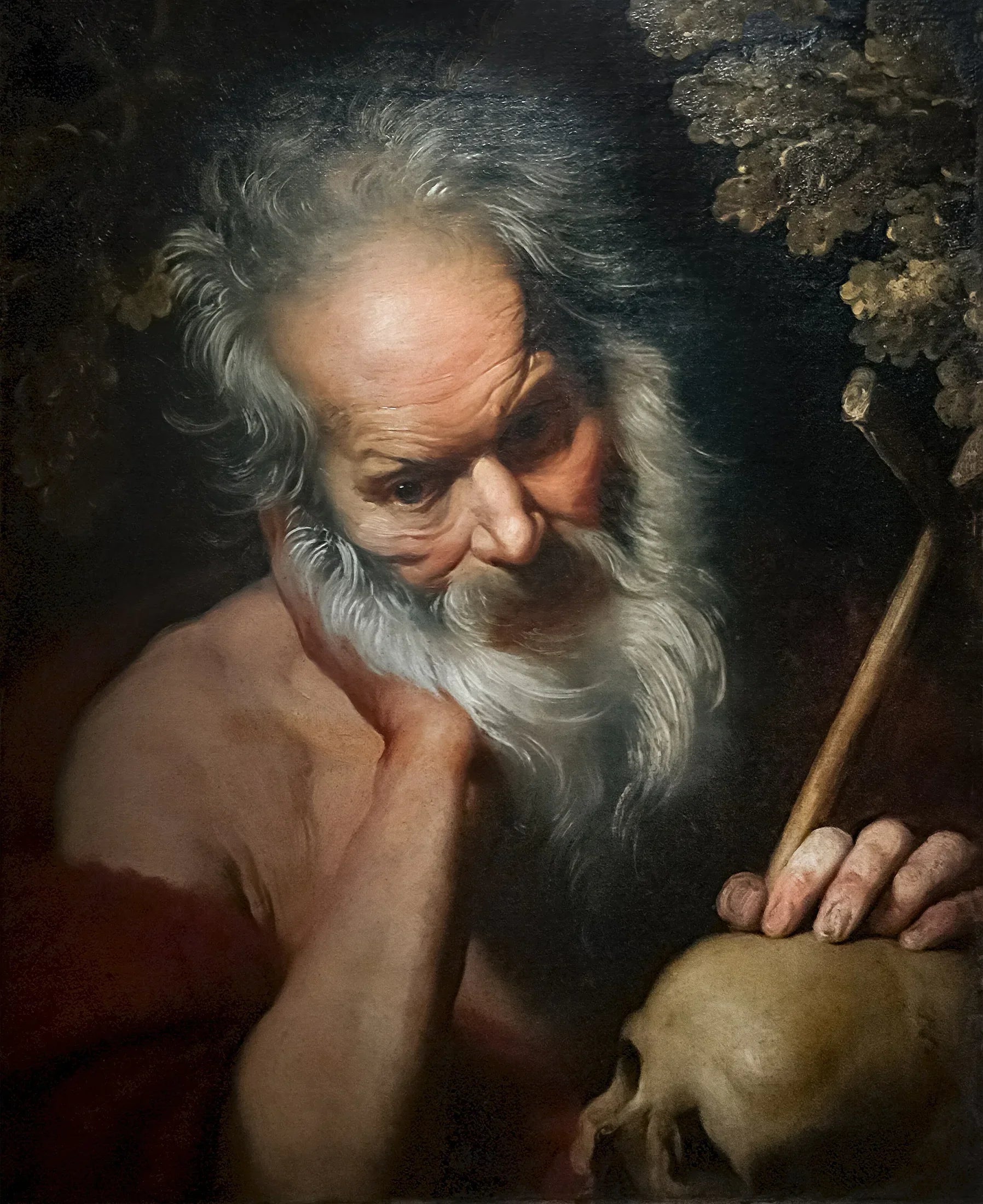 Saint Jérôme - Bernardo Strozzi image 1 reproduction de peinture à l’huile