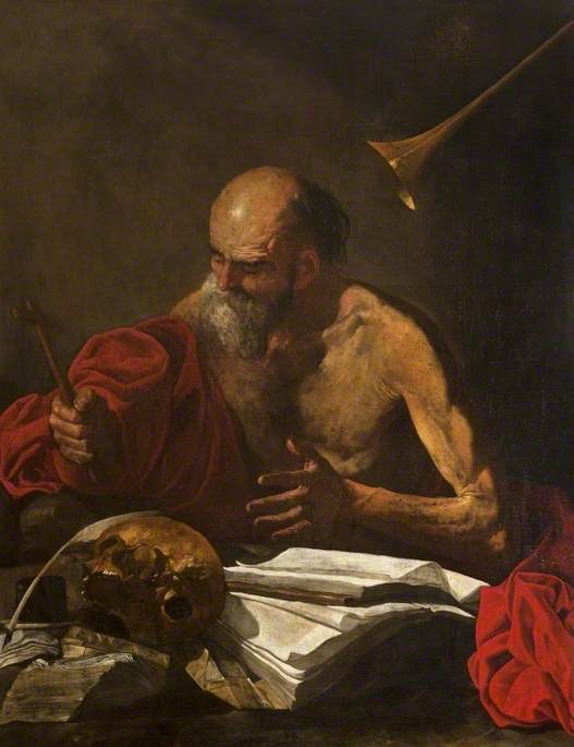 Saint Jérôme (d'après Jusepe de Ribera) - Francisco Herrera the younger image 1 tableau peint à l’huile sur toile