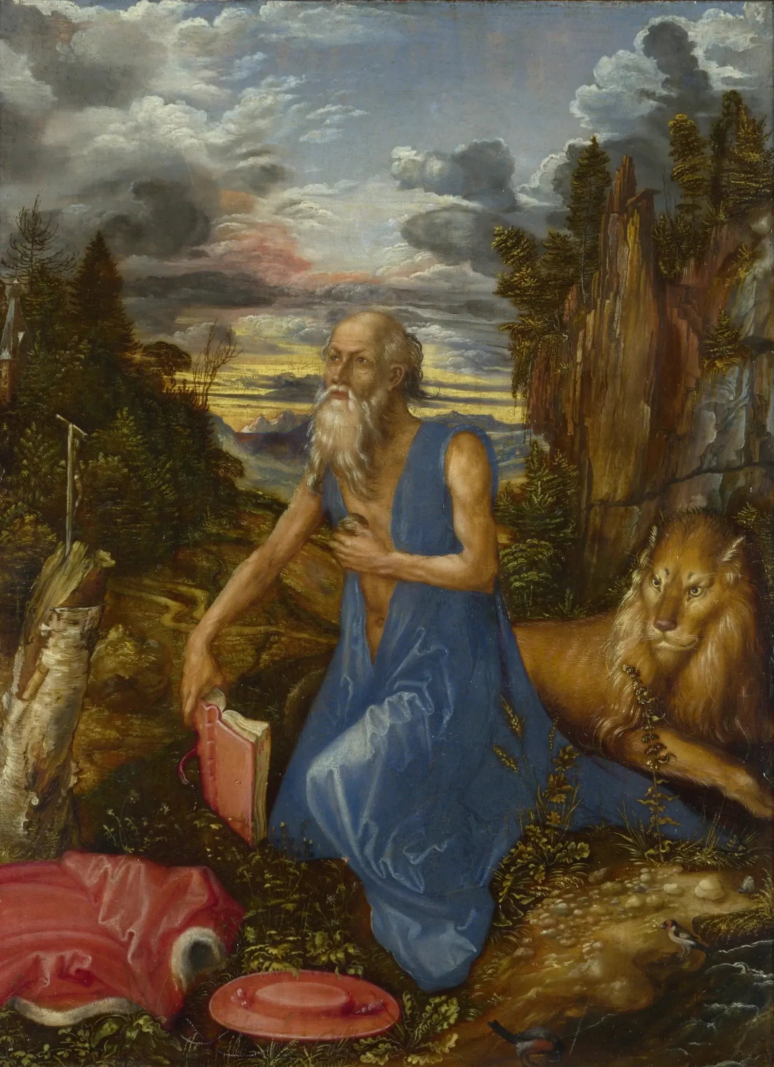 Saint Jérôme dans le désert - Albrecht Dürer image 1 tableau peint à l’huile sur toile
