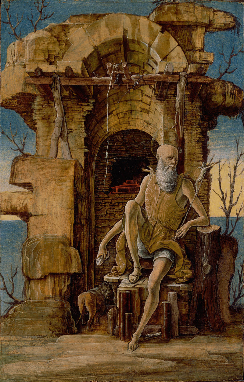 Saint Jérôme dans le désert - Ercole de’ Roberti