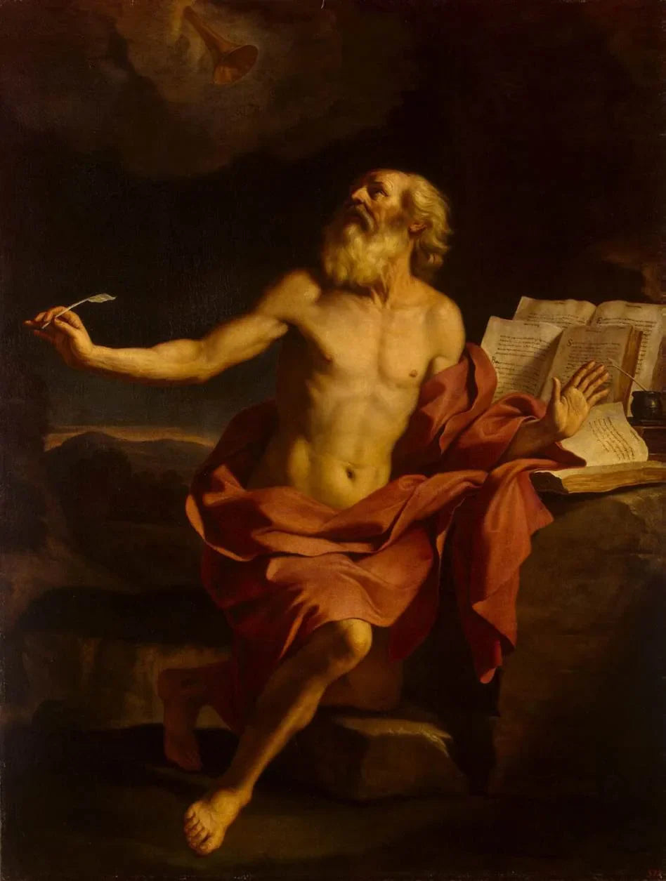 Saint Jérôme dans le désert - Guercino image 1 reproduction d’œuvre d’art à l’huile