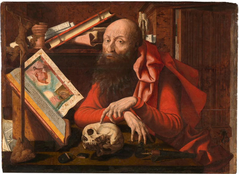Saint Jérôme dans son bureau - Marinus van Reymerswale