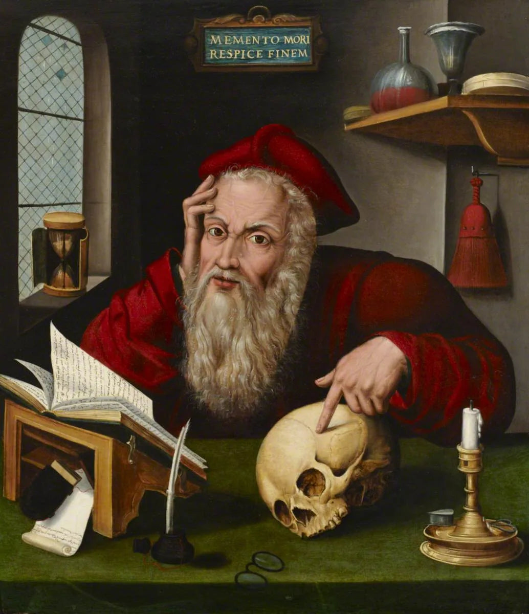 Saint Jérôme dans son cabinet de travail - Joos van Cleve image 1 reproduction de peinture à l’huile