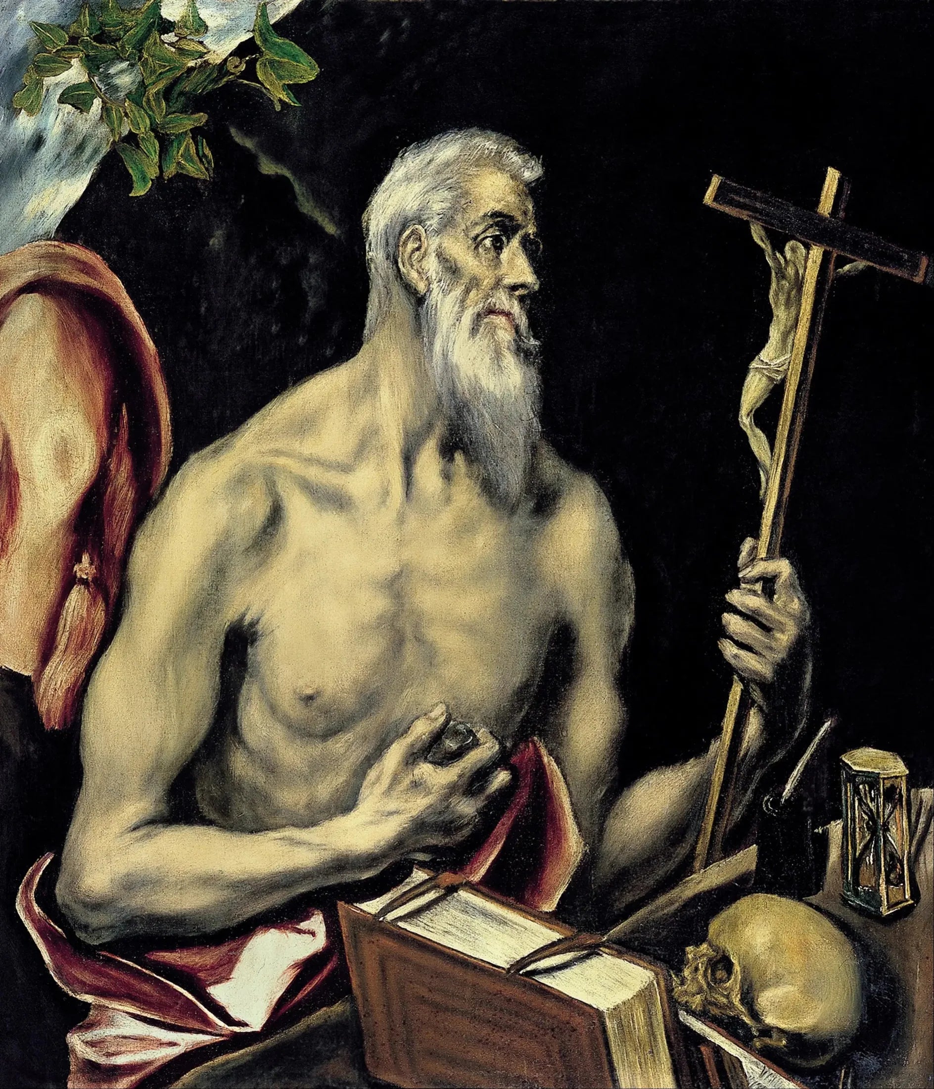 Saint Jérôme - El Greco image 1 tableau peint à l’huile sur toile