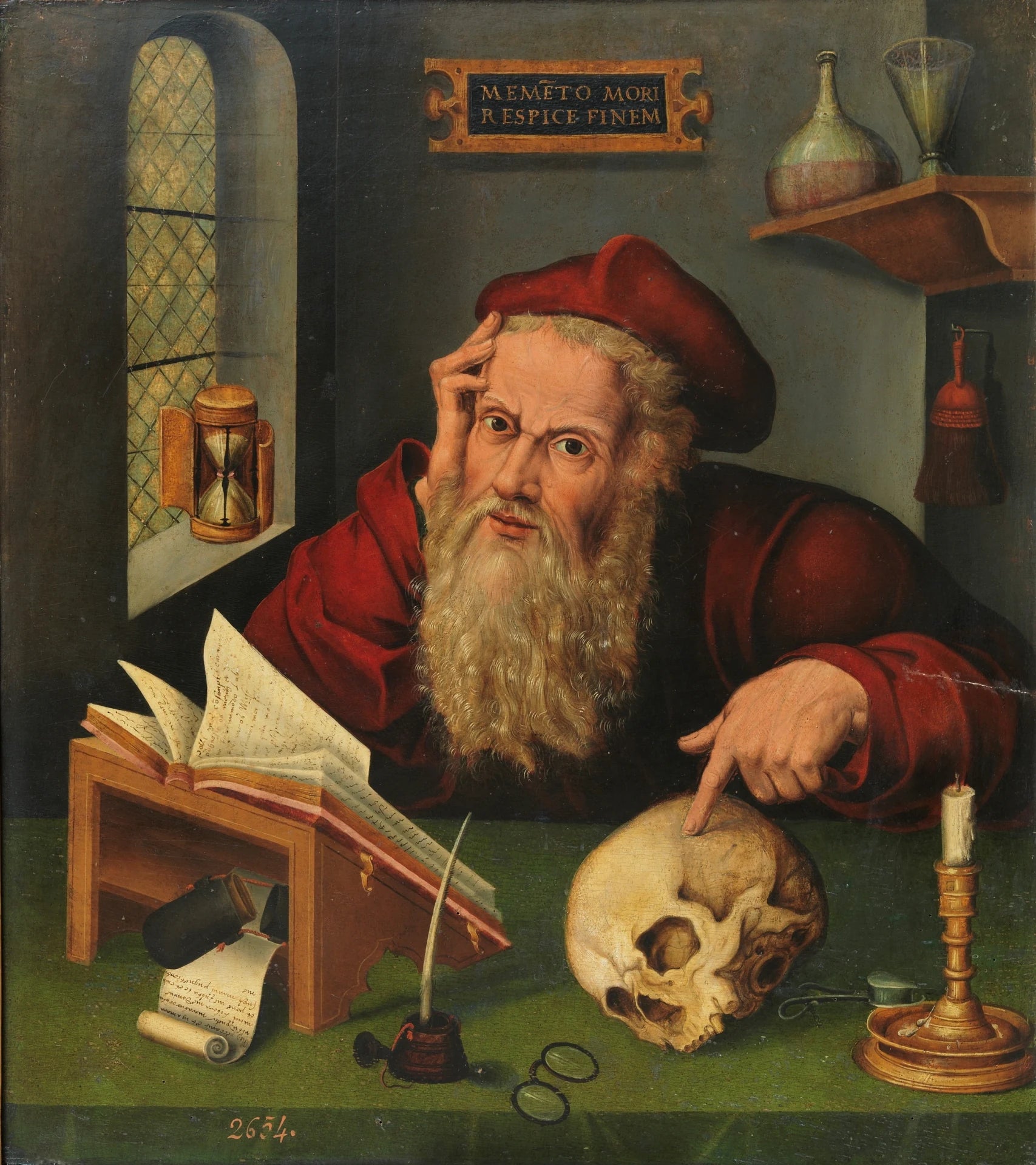 Saint Jérôme en méditation - Artiste inconnu