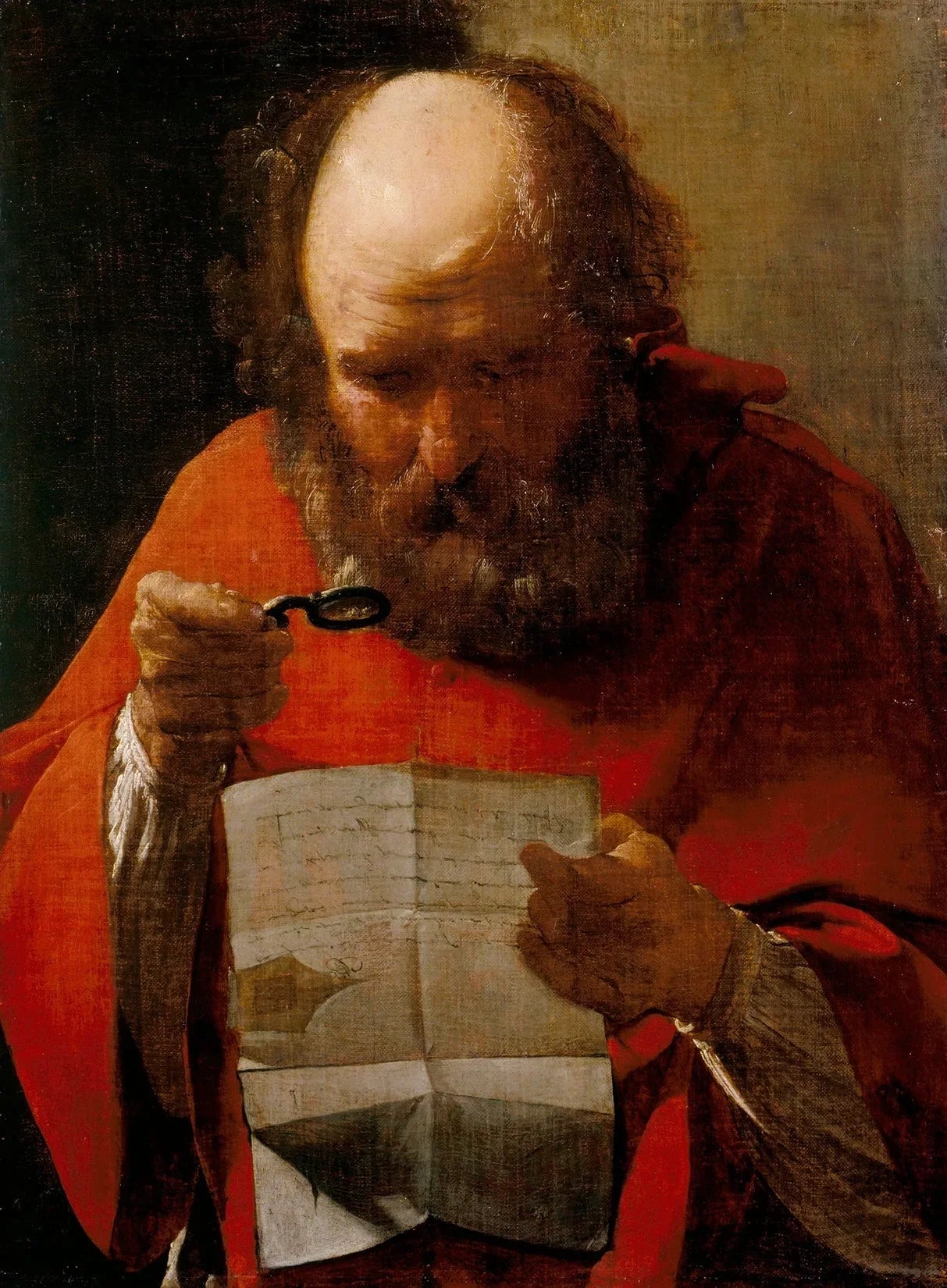 Saint Jérôme - Georges de La Tour image 1 reproduction d’œuvre d’art à l’huile