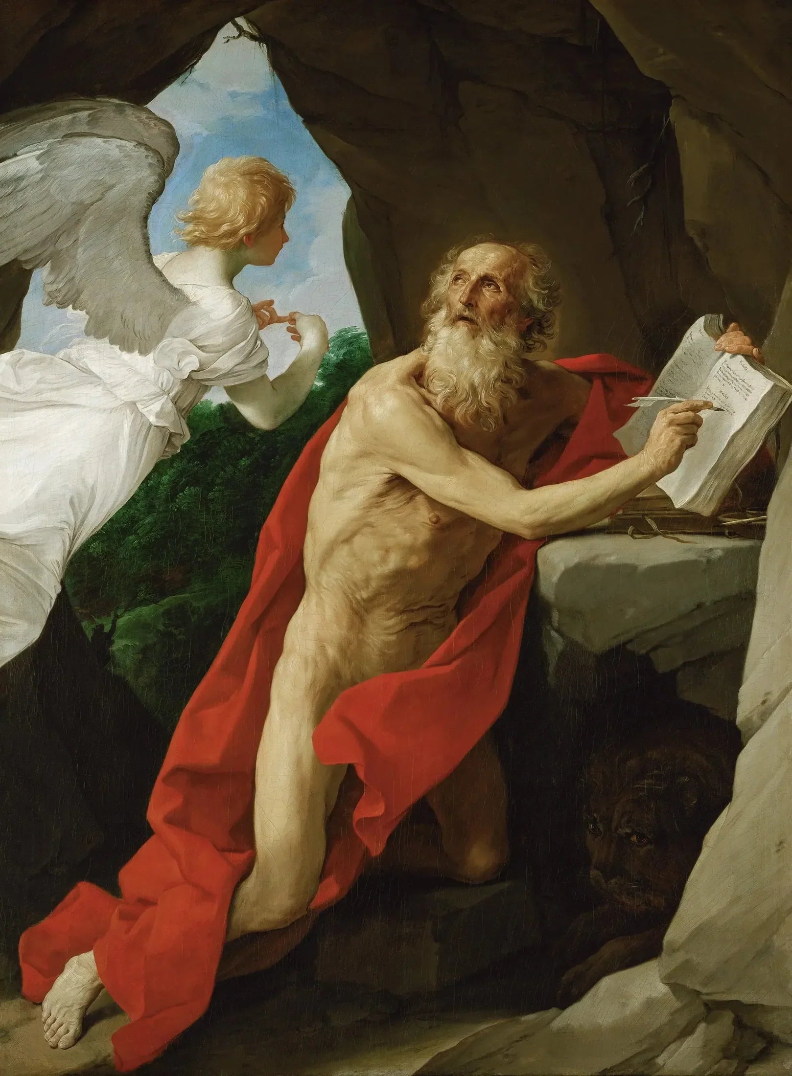 Saint-Jérôme - Guido Reni image 1 tableau peint à l’huile sur toile