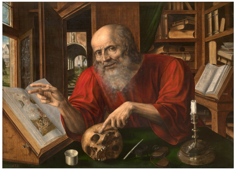 Saint Jérôme - Jan Matsys