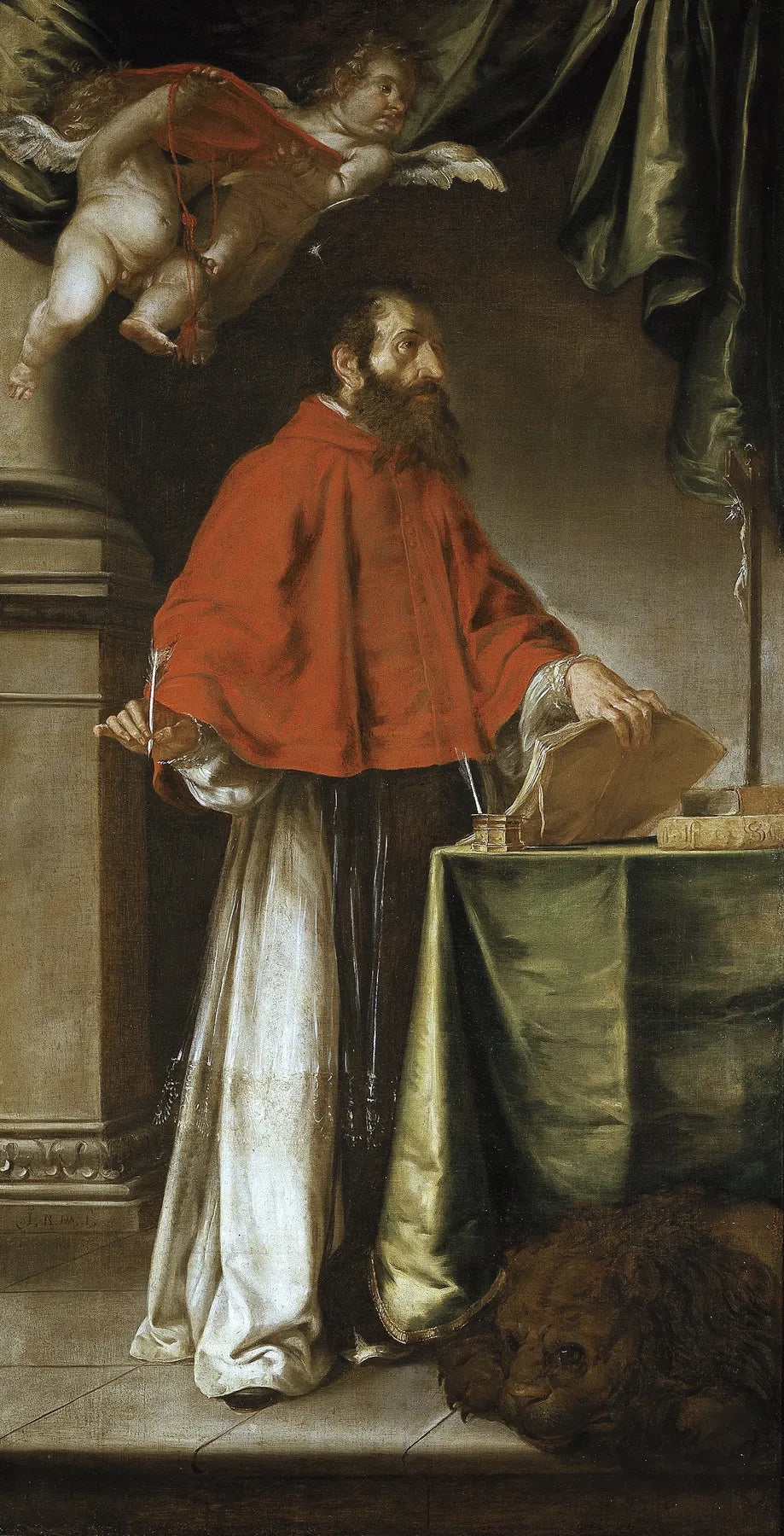 Saint Jérôme - Juan de Valdés Leal image 1 reproduction de peinture à l’huile