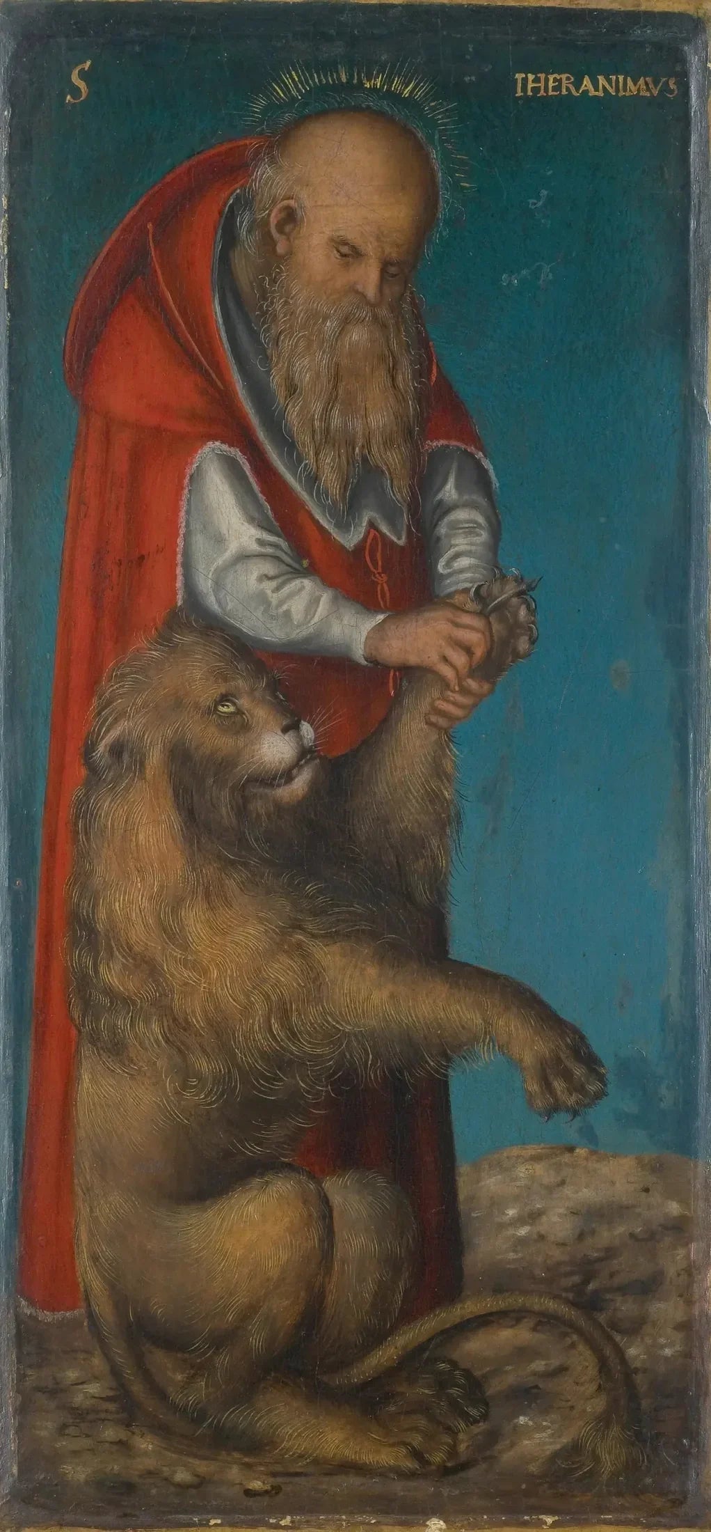 Saint Jérôme - Lucas Cranach the Elder image 1 tableau peint à l’huile sur toile