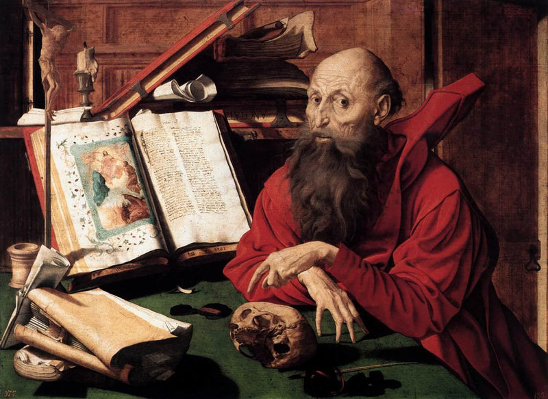 Saint Jérôme - Marinus van Reymerswale