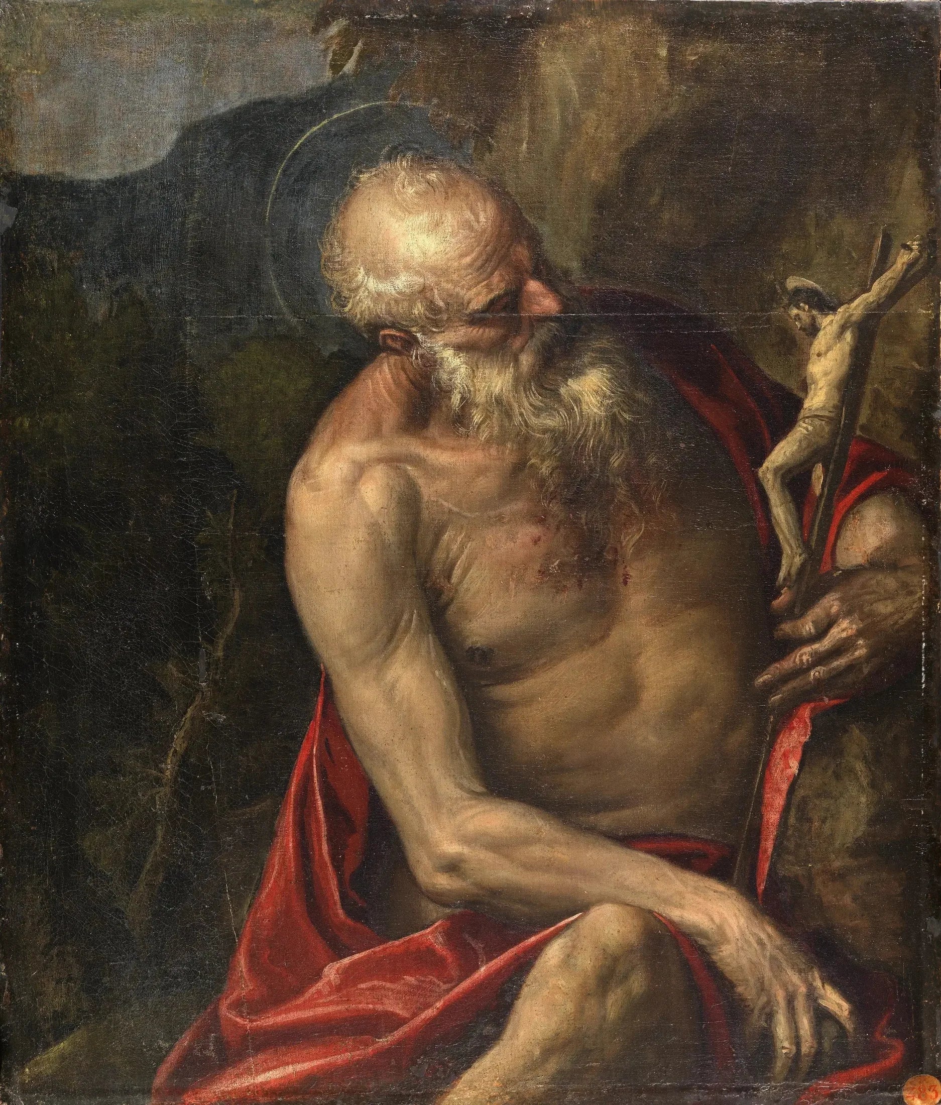 Saint Jérôme méditant - Paul Véronèse image 1 reproduction réalisée par Alpha Reproduction