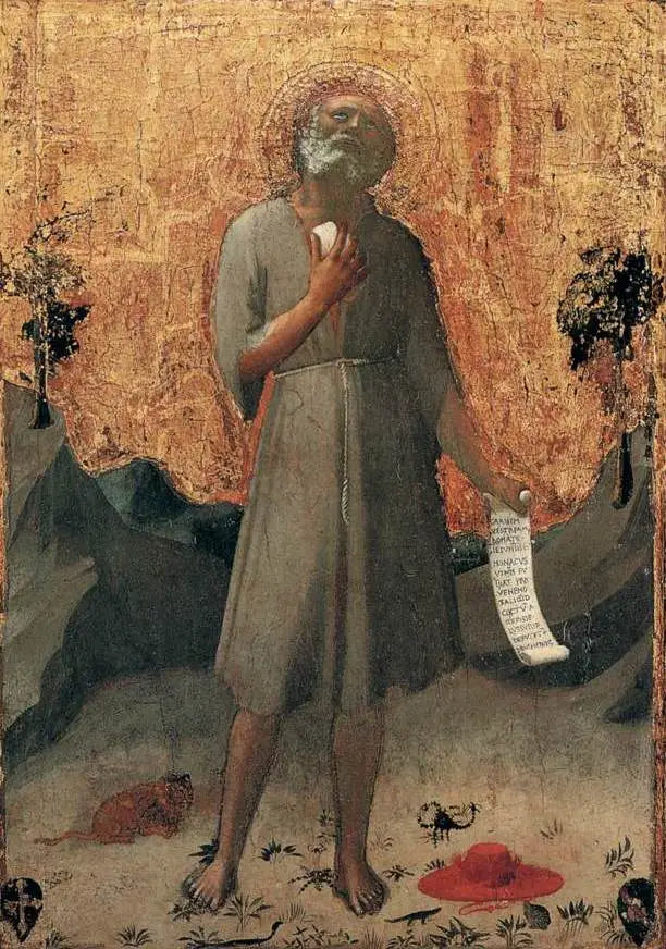 Saint Jérôme pénitent - Fra Angelico image 1 reproduction artisanale de tableau