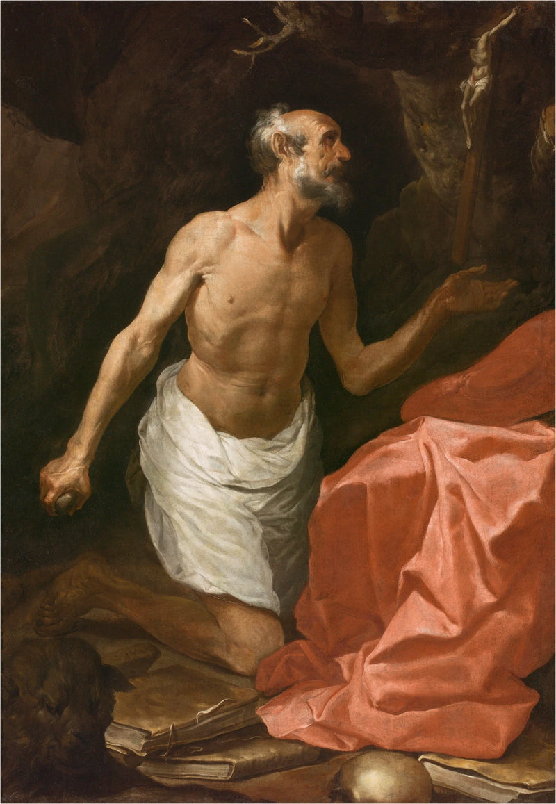 Saint Jérôme pénitent - Francisco de Herrera le Vieux