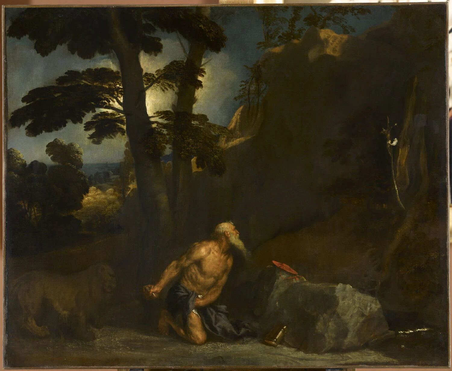 Saint Jérôme pénitent - Tiziano ou Titien