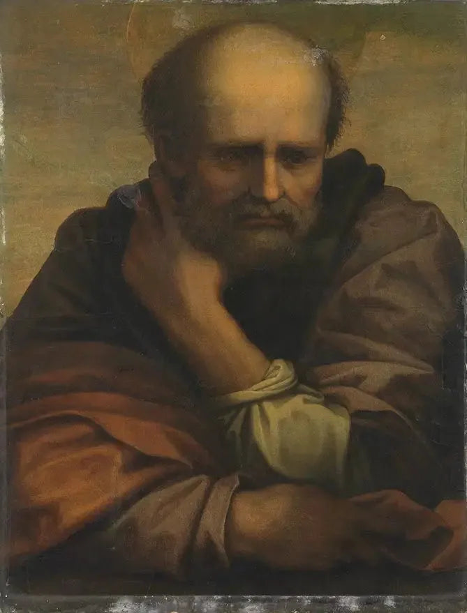 Saint Joseph - Andrea del Sarto image 1 reproduction de peinture à l’huile