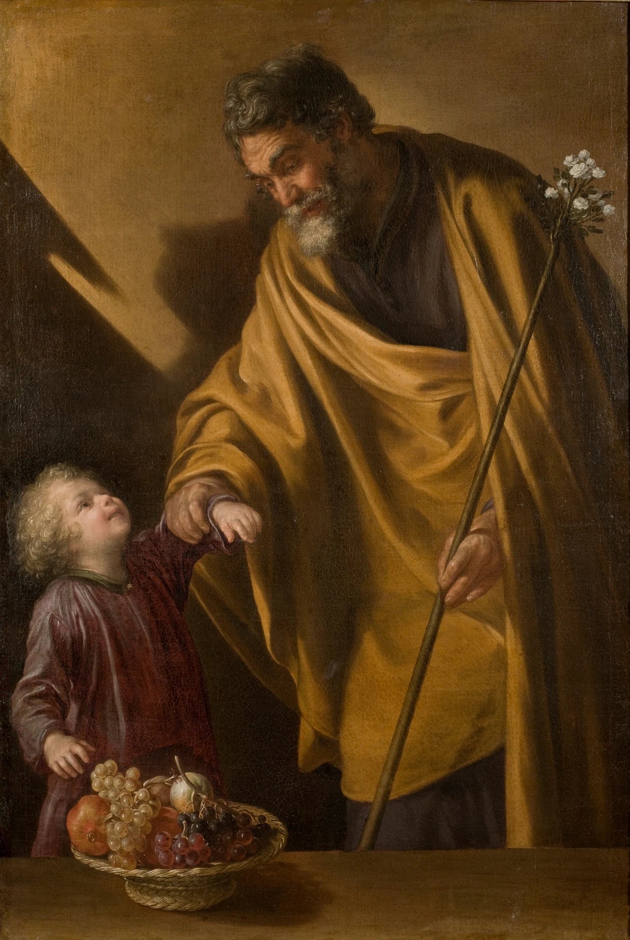 Saint Joseph avec l'Enfant Jésus - Sebastián Martínez