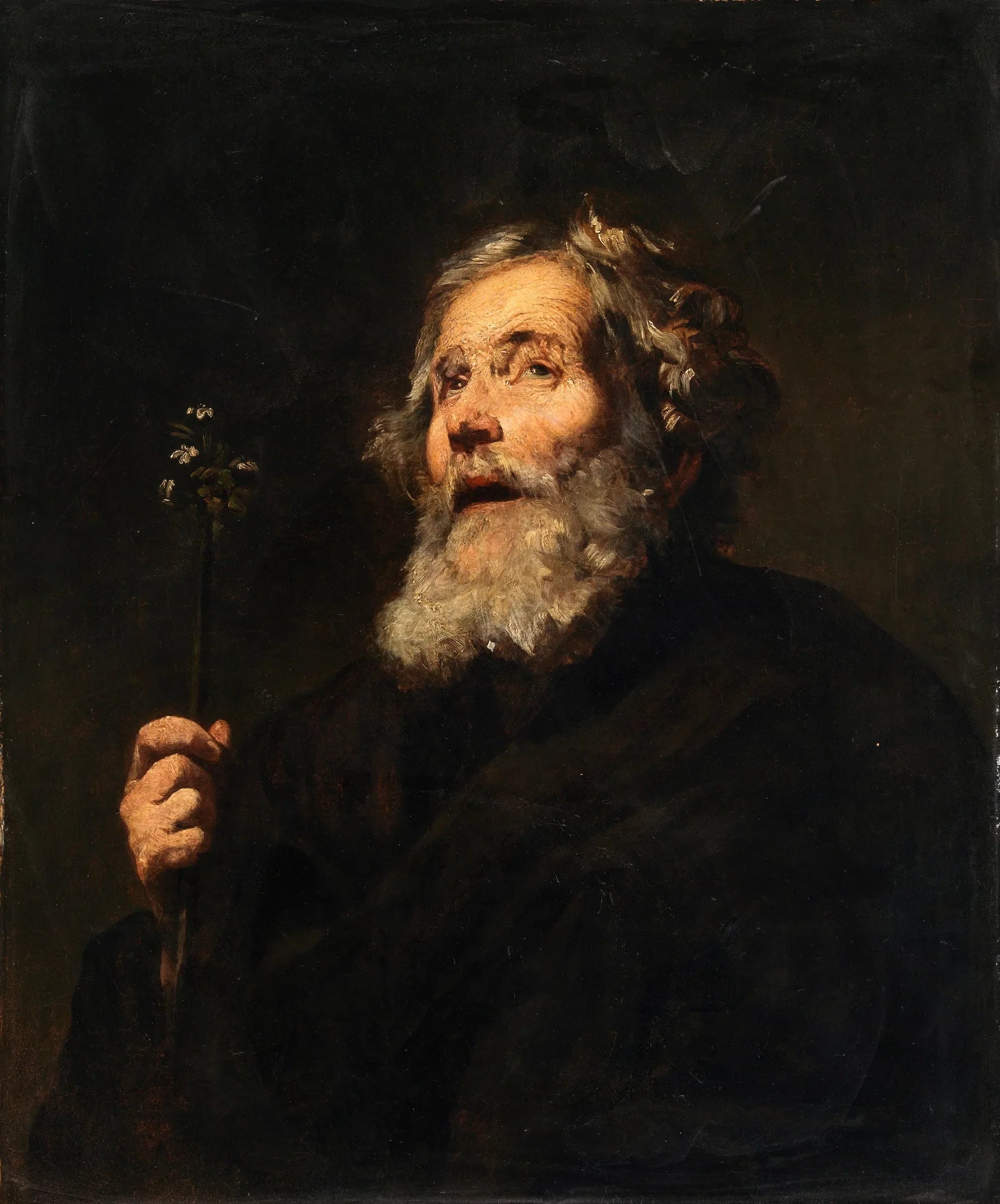 Saint Joseph - Jusepe de Ribera image 1 reproduction artisanale de tableau