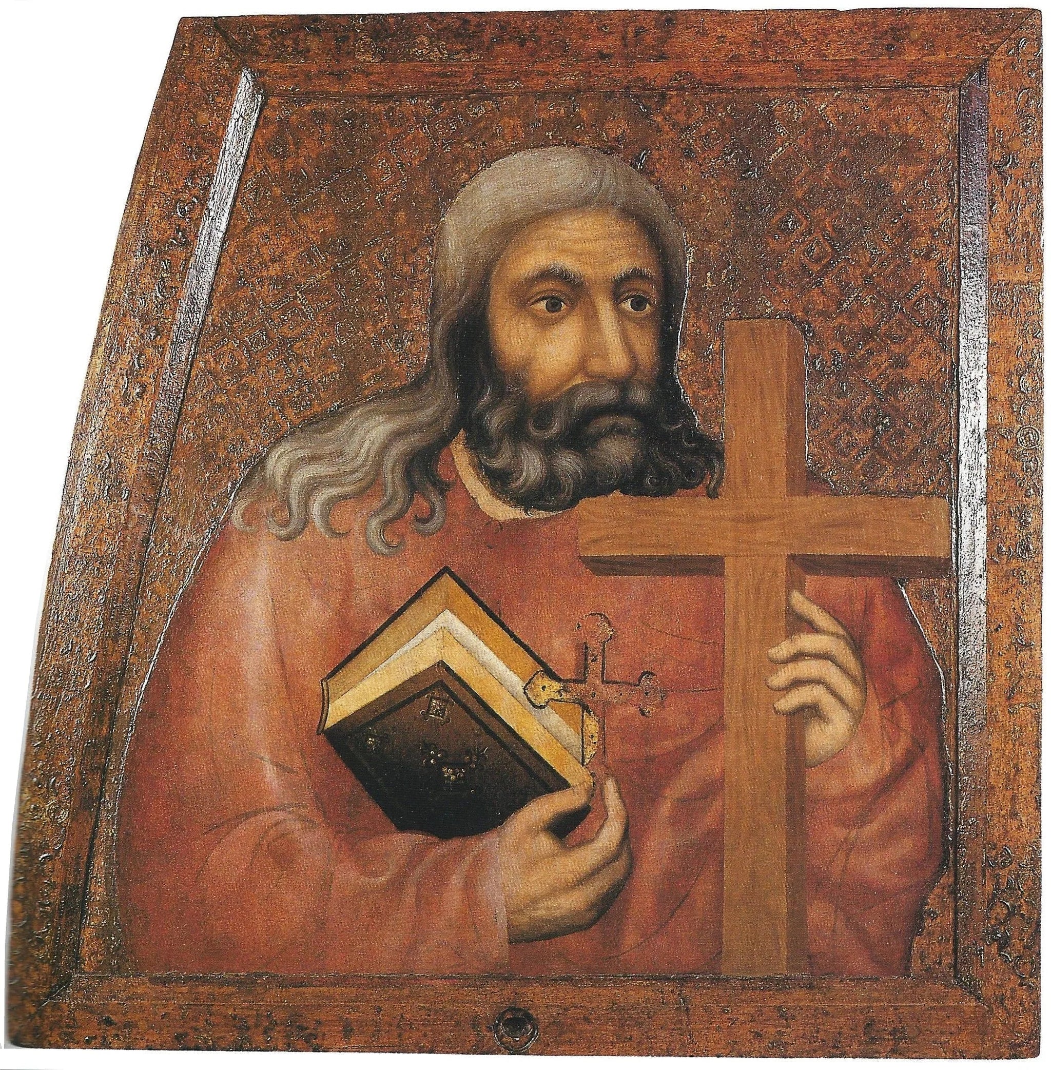 Saint Jude - Theodoric of Prague image 1 copie peinte à la main à l’huile