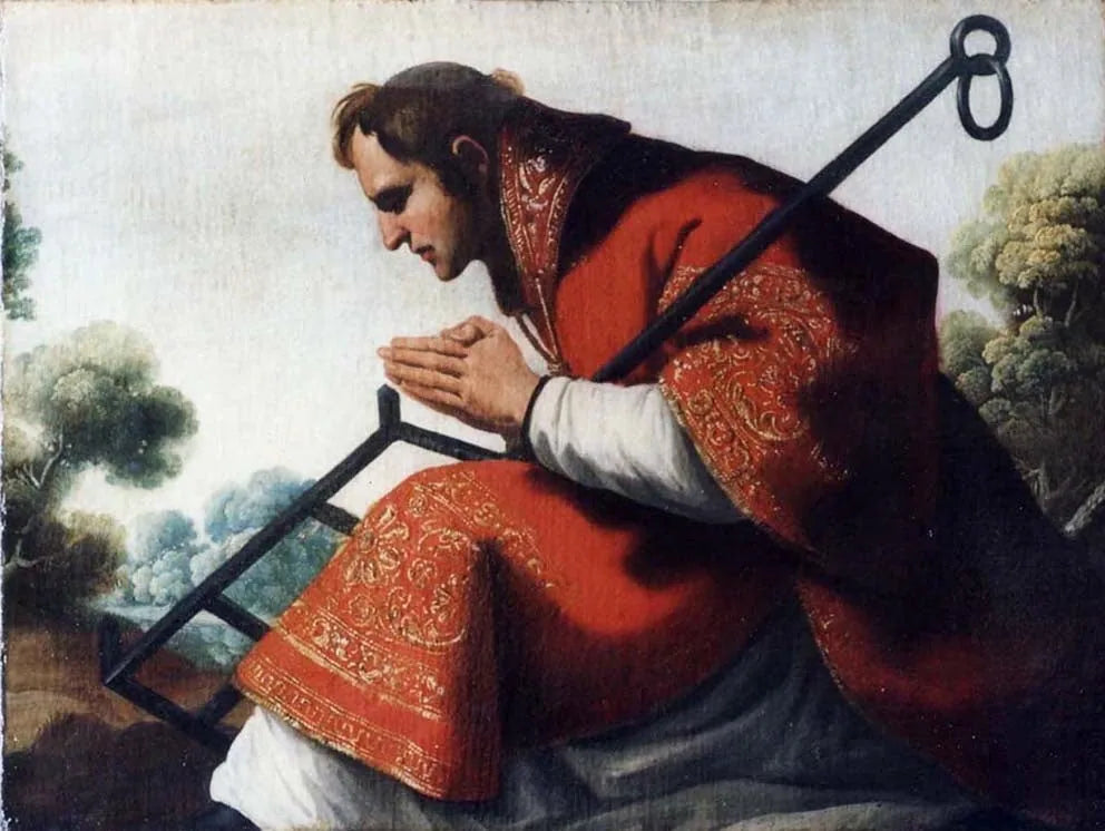 Saint-Laurent - Francisco de Zurbarán image 1 copie de tableau peinte à la main