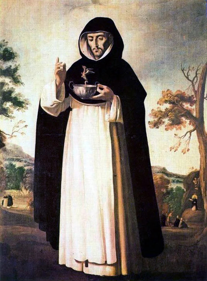 Saint-Louis Bertrand - Francisco de Zurbarán image 1 copie de tableau peinte à la main