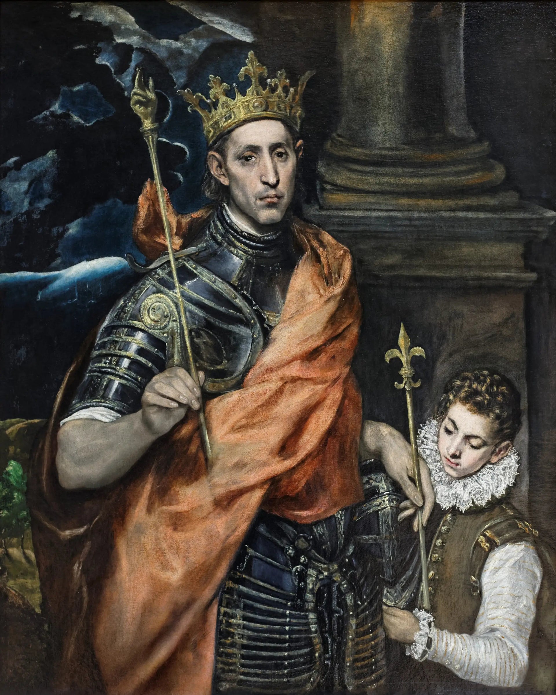 Saint Louis, roi de France - El Greco image 1 reproduction réalisée par Alpha Reproduction