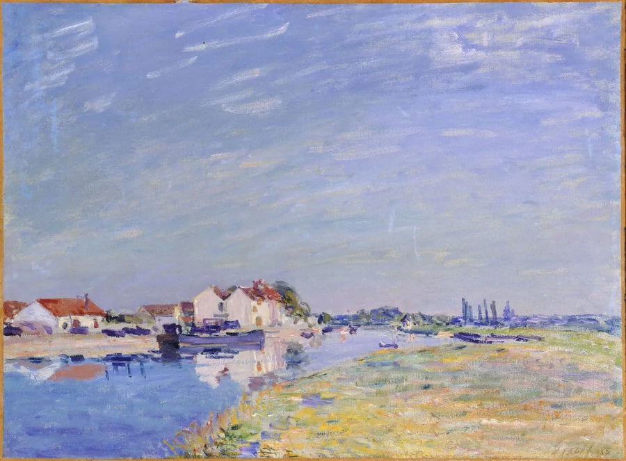 Saint Mammès - Alfred Sisley