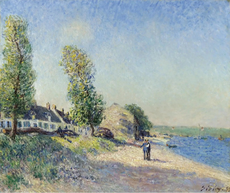 Saint-Mammès le matin - Alfred Sisley